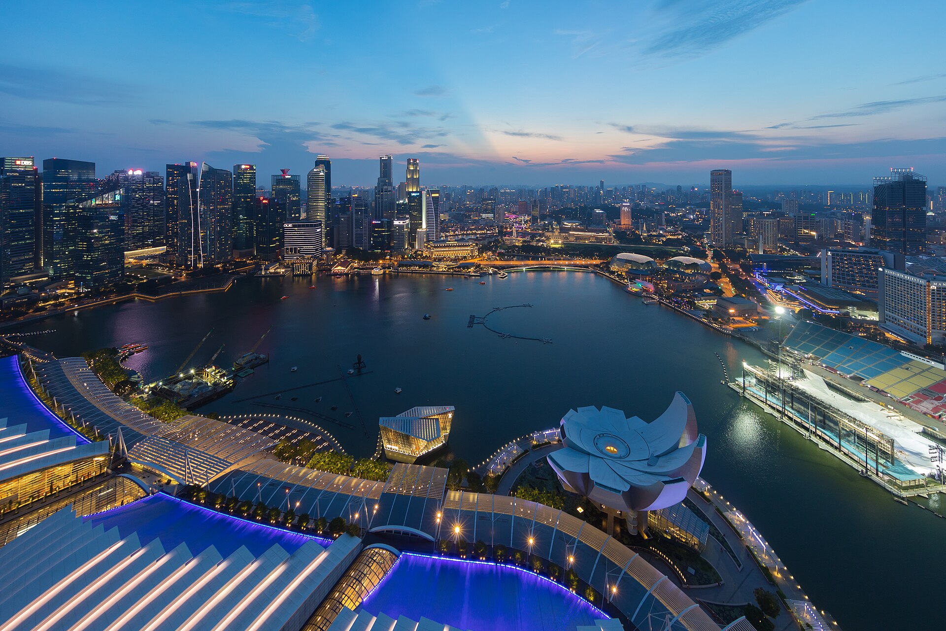 新加坡市区与酒店上车环境,用于新加坡去马来西亚包车路线说明